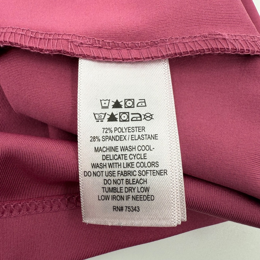 Tommy Bahama Dress Women XL Pink Golf Sleeveless Performance Stretch Pockets - Picture 6 of 9